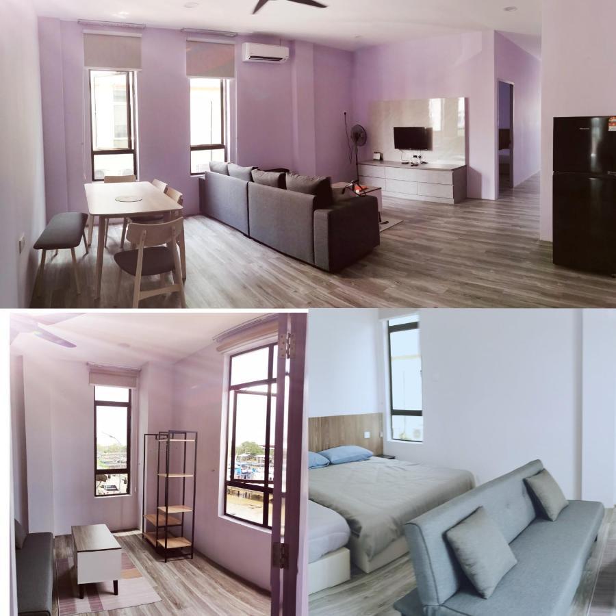 Mersingfirstfloor丰盛港二楼民宿 Bagian luar foto